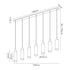 Brooks Slim Linear Pendant 7 Light